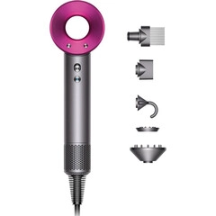 Фен Dyson Supersonic HD07 (Iron/Fuchsia), Комплектация: Без кейса, Цвет: Iron/Fuchsia