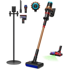 Dyson V16 Piston Animal Submarine™ (4 насадки, валик Submarine + многофункциональная зарядная подставка), Выбрать комплектацию: С 4 насадками, валиком Submarine™ 2.0 + Многофункциональная зарядная подставка, Цвет: Black/Copper, Тип вилки: AU